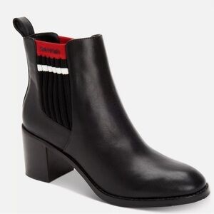 Calvin Klein Boots Fatima Eco Smooth Size 7.5